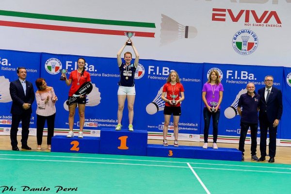 Badminton Italienmeisterschaft 2018 - Judith Mair, Lisa Sagmeister (Photo: Danilo Perri)