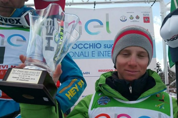 Seppi Davide, 3. Platz Nationale Qualifikation “Pinocchio sugli sci”, Abetone